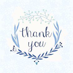 Thank You Card N18