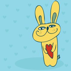 valentine's day bunny N2