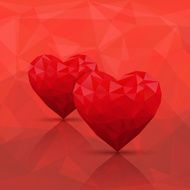 Abstract modern style love background N3