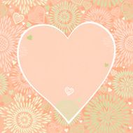 Invitation card with lace ornament N4