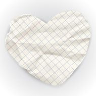 heart paper banner