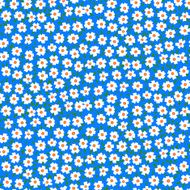Ditsy floral pattern with forget-me-not flowers