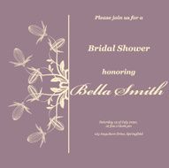 Wedding or invitation card abstract vector flower pattern background N32