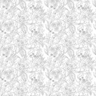 floral seamless pattern N667