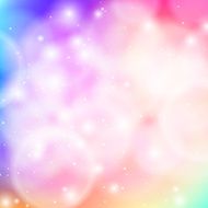 Shining vector bokeh in pink