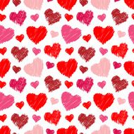 seamless hearts pattern N20