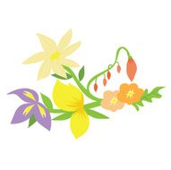 Floral Decoration Vector N2