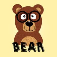 Cartoon Bear N207