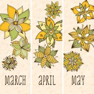 Flower card N35
