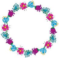 Floral wreath N31