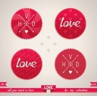 Valentine&#039;s Day Design Elements N21