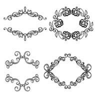 Decorative Ornamental Frame for Text N3