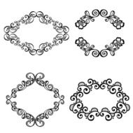 Decorative Ornamental Frame for Text N4