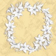 Wreath of flowers N3