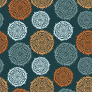 Retro background lace seamless pattern N5