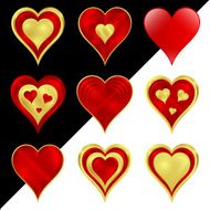 Heart Icons Set N6