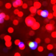 Red lights background