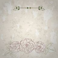 Background with roses N13