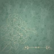 Background with bouquet of roses N2