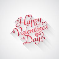 valentines day vintage retro lettering background