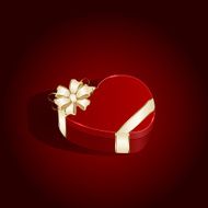 Present in form of heart
