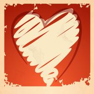 grunge heart background N8