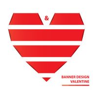 valentine banner design N2