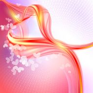 Abstract colorful light valentine background