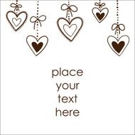 Valentine&#039;s day card concept N5