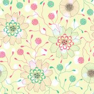 Seamless Floral Pattern N1489