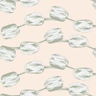 Seamless pattern with tulips N12