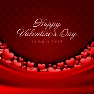Valentine&#039;s Day Card with Hearts N28