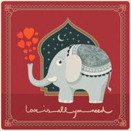 Fairy tale elephant