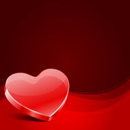 Red heart Valentine&#039;s day N7