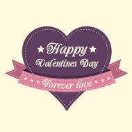 Vintage Valentines card N3