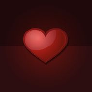 Valentine&#039;s day card with heart N13