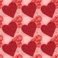 Seamless Valentine&#039;s day background N10