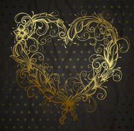 heart drawn ornamental N2