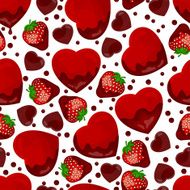 seamless pattern from hearts N2