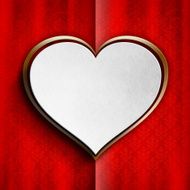 Greeting card template on Valentine's Day N4