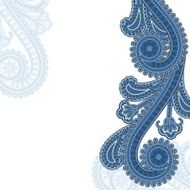 Ornate floral background N6
