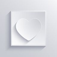 Vector light square icon Eps 10 N9