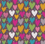 Hearts Seamless Pattern N39