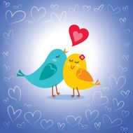 Little love birds Togetherness forever!