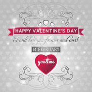 grey background with red valentine heart and wishes text N2