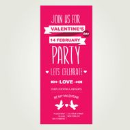 Invitation Valentine&#039;s Day N28