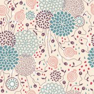 Seamless Floral Pattern N1490