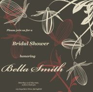 Wedding or invitation card abstract vector flower pattern background N45