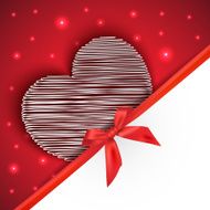 hearts gift greeting card