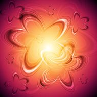 Bright floral background N2